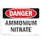 Signmission Safety Sign, OSHA Danger, 5" Height, 7" Width, Ammonium Nitrate, Landscape OS-DS-D-57-L-1941 - alternate 1